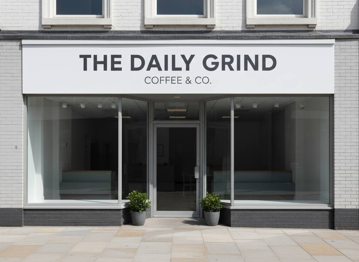 Shop Front Signage
